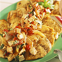 tomato mozzarella chicken recipe