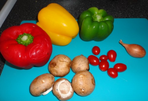 Peppers & Portobellaos  Peppers & Portobellos